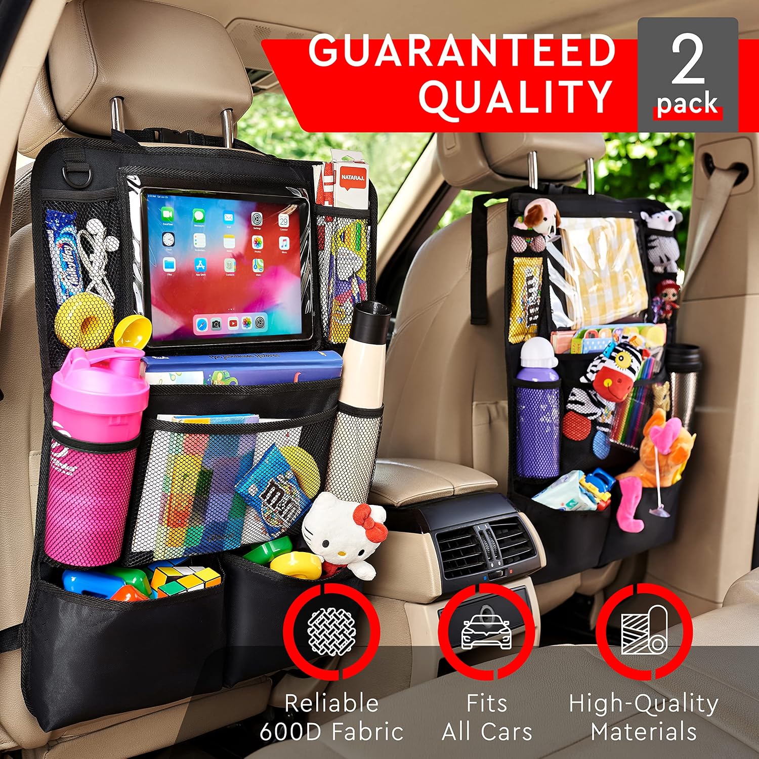 Car Seat-Back Organizer — third-party reference view 2