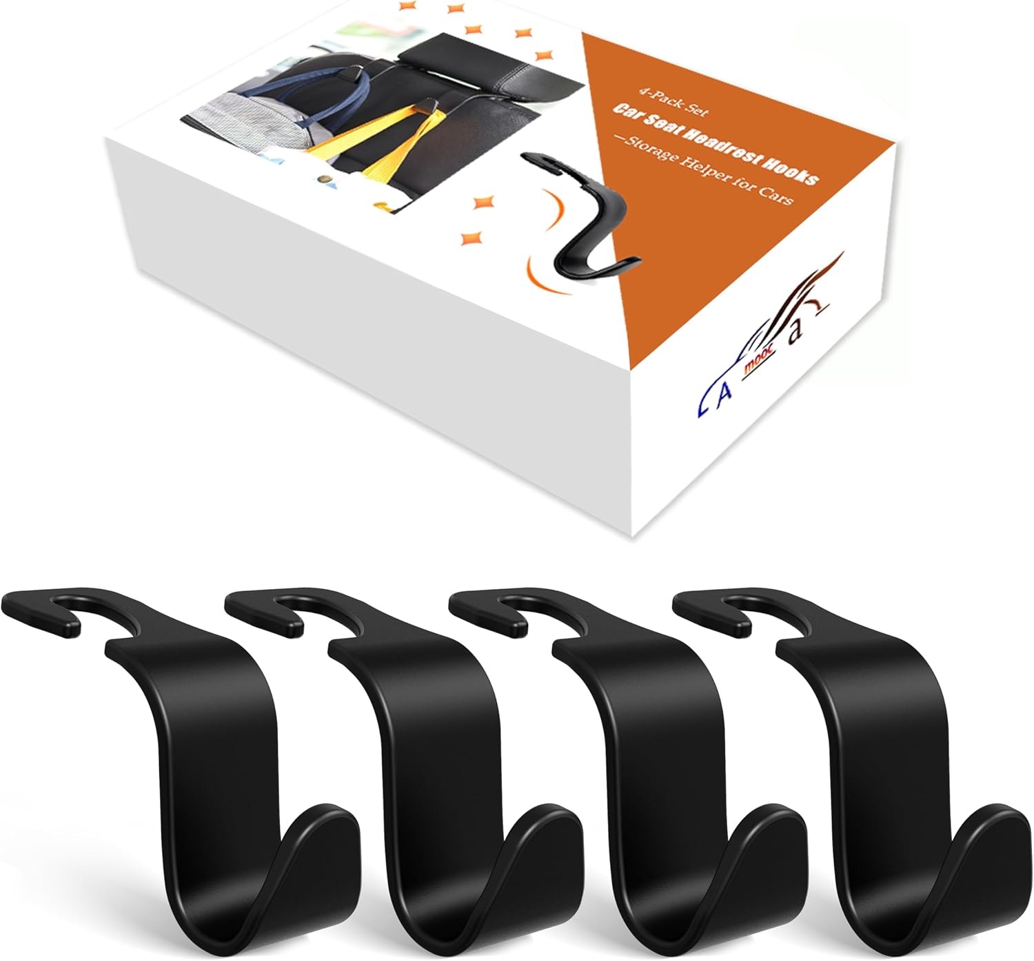 Car Headrest Storage Hooks — Automotive Accessory Retailers