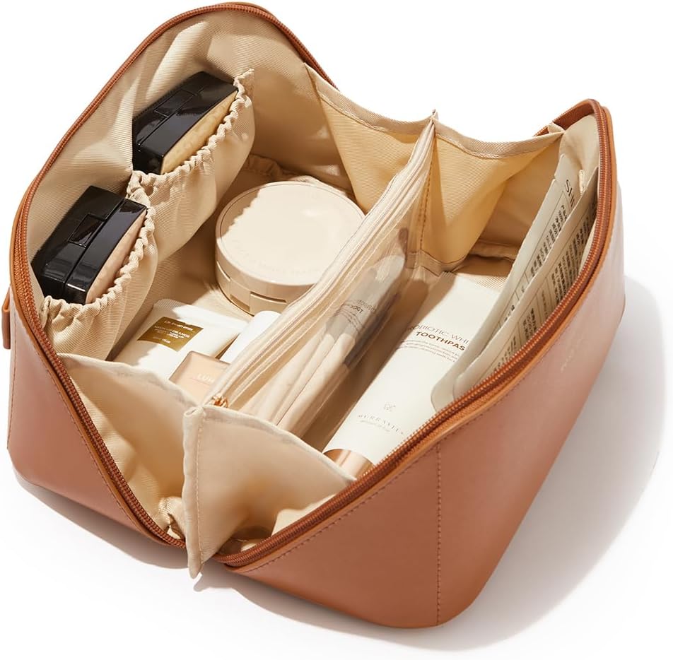Flat Opening Cosmetic Bags for B2B Sourcing