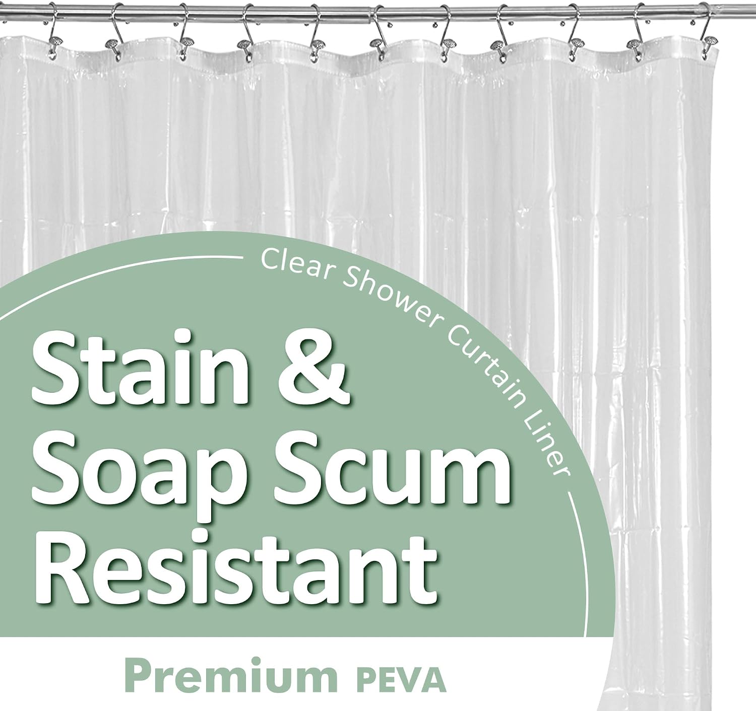 Clear Shower Curtain Liners for B2B Sourcing