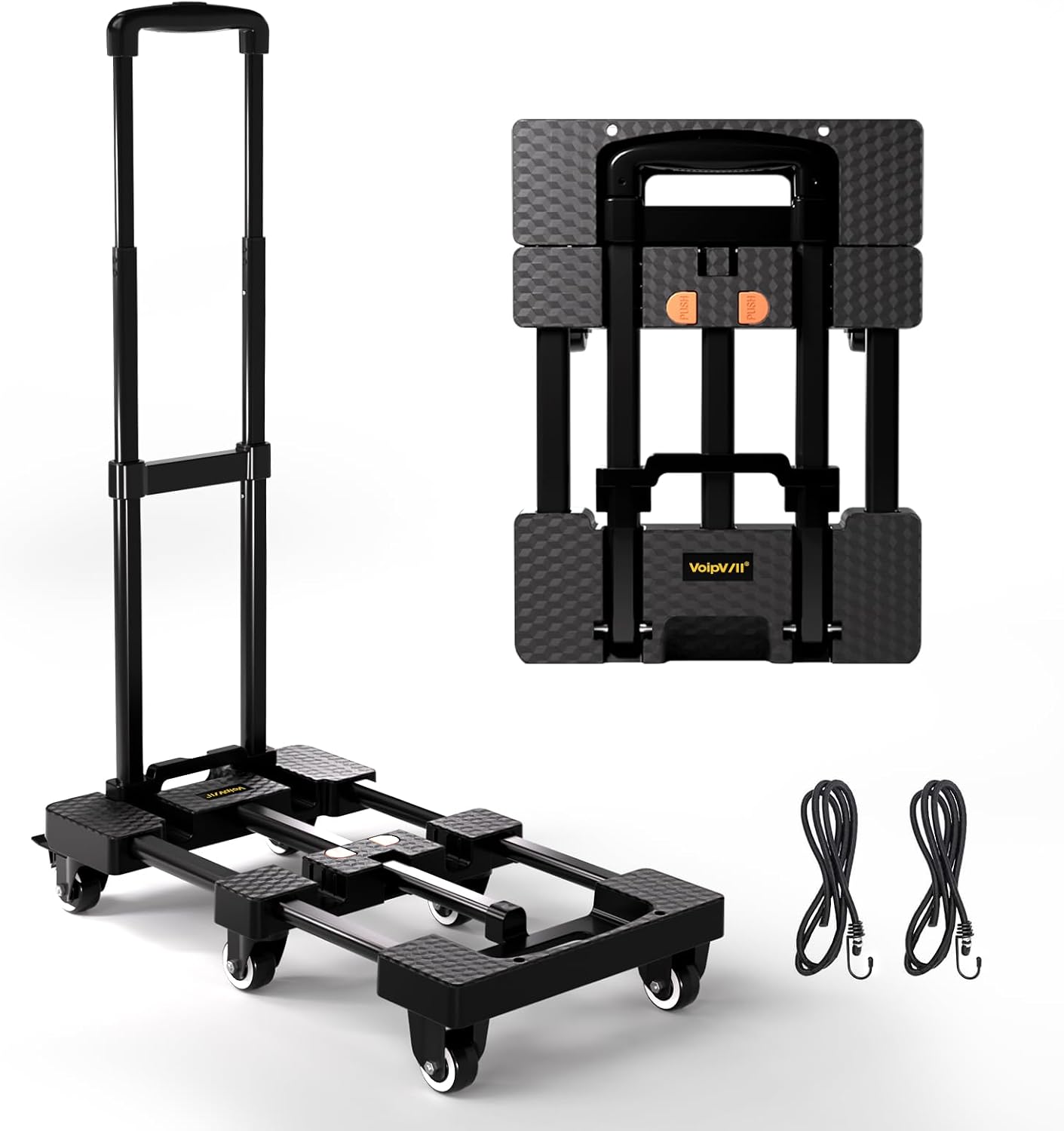 Folding Six Wheel Hand Trucks for B2B Sourcing