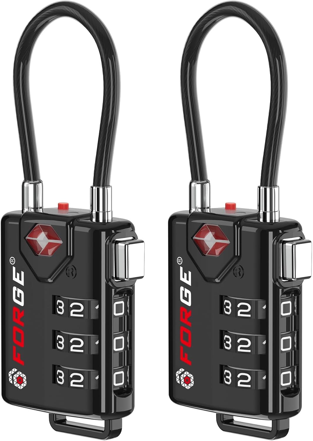 Combination Cable Luggage Locks for B2B Sourcing