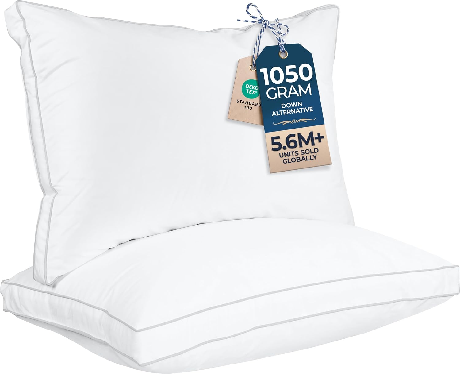 Gusseted Bed Pillow Sets for B2B Sourcing