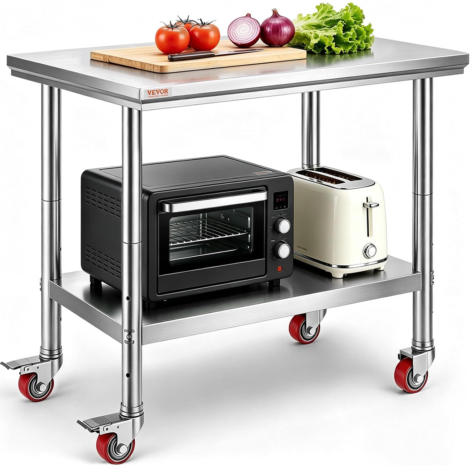 Mobile Stainless Prep Tables for B2B Sourcing