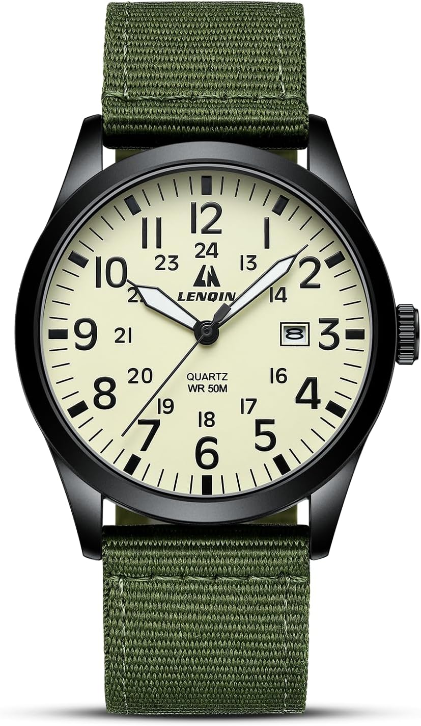Analog Nylon Strap Wristwatches for B2B Sourcing