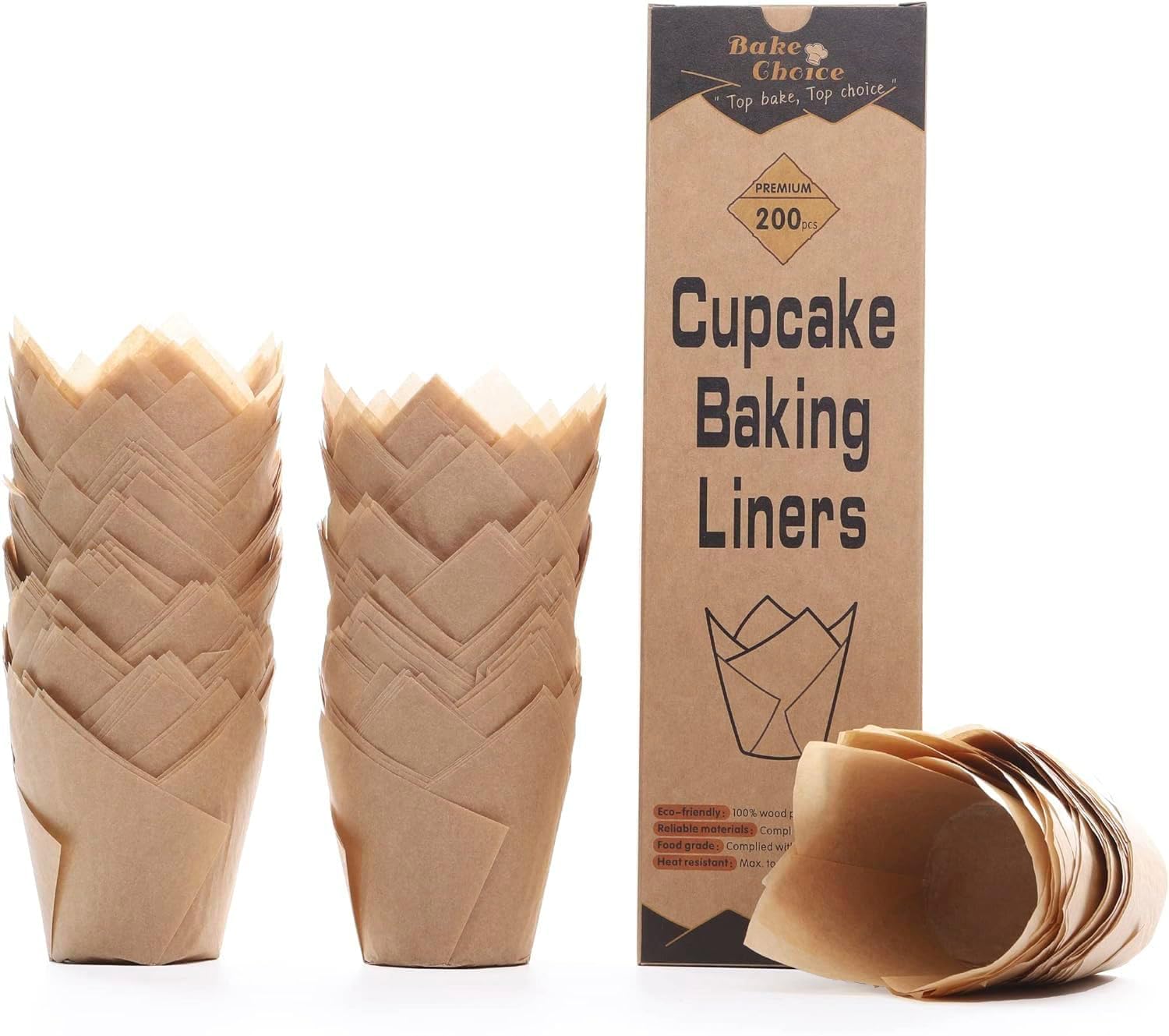Tulip Muffin Baking Liners for B2B Sourcing