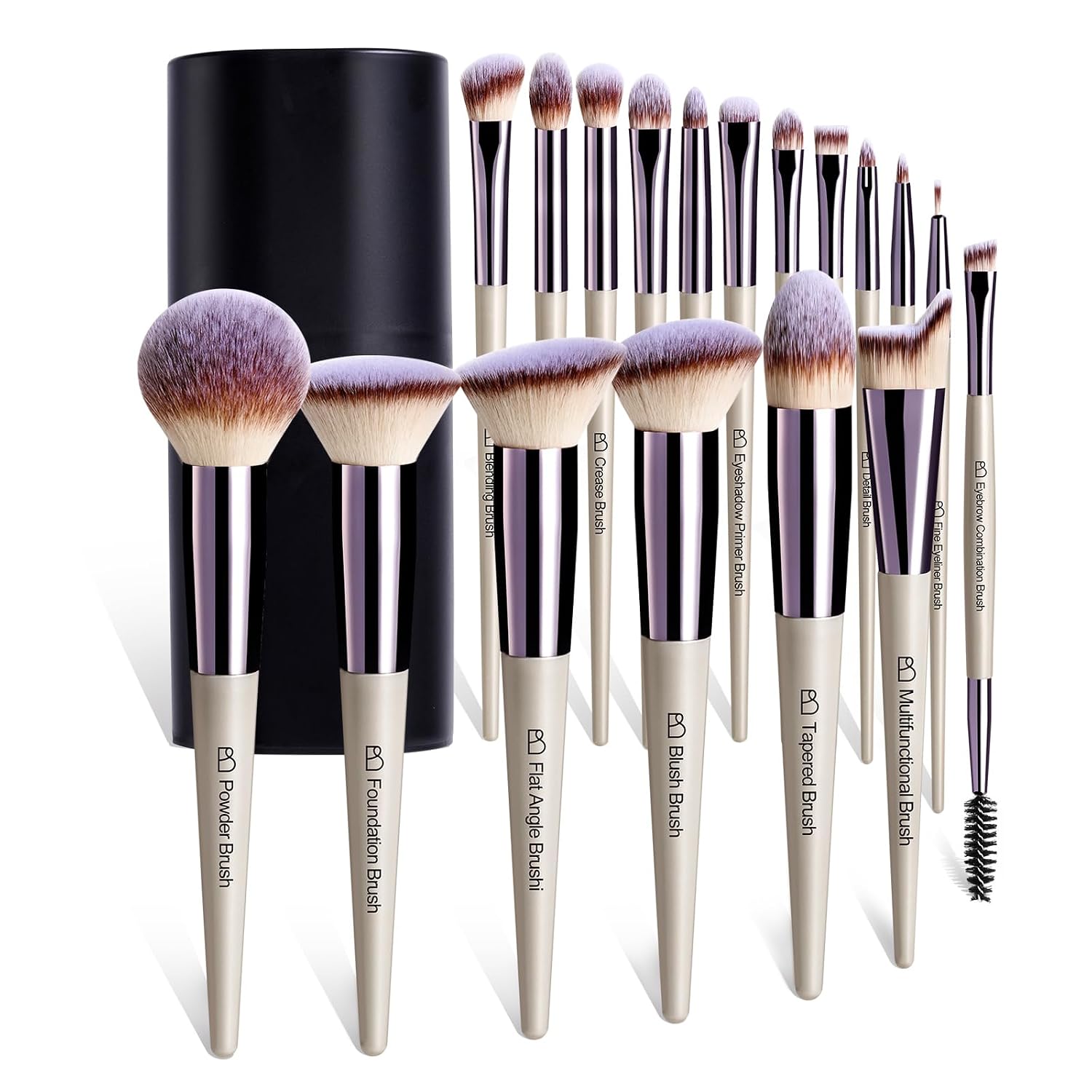 Face and Eye Makeup Brush Sets for B2B Sourcing