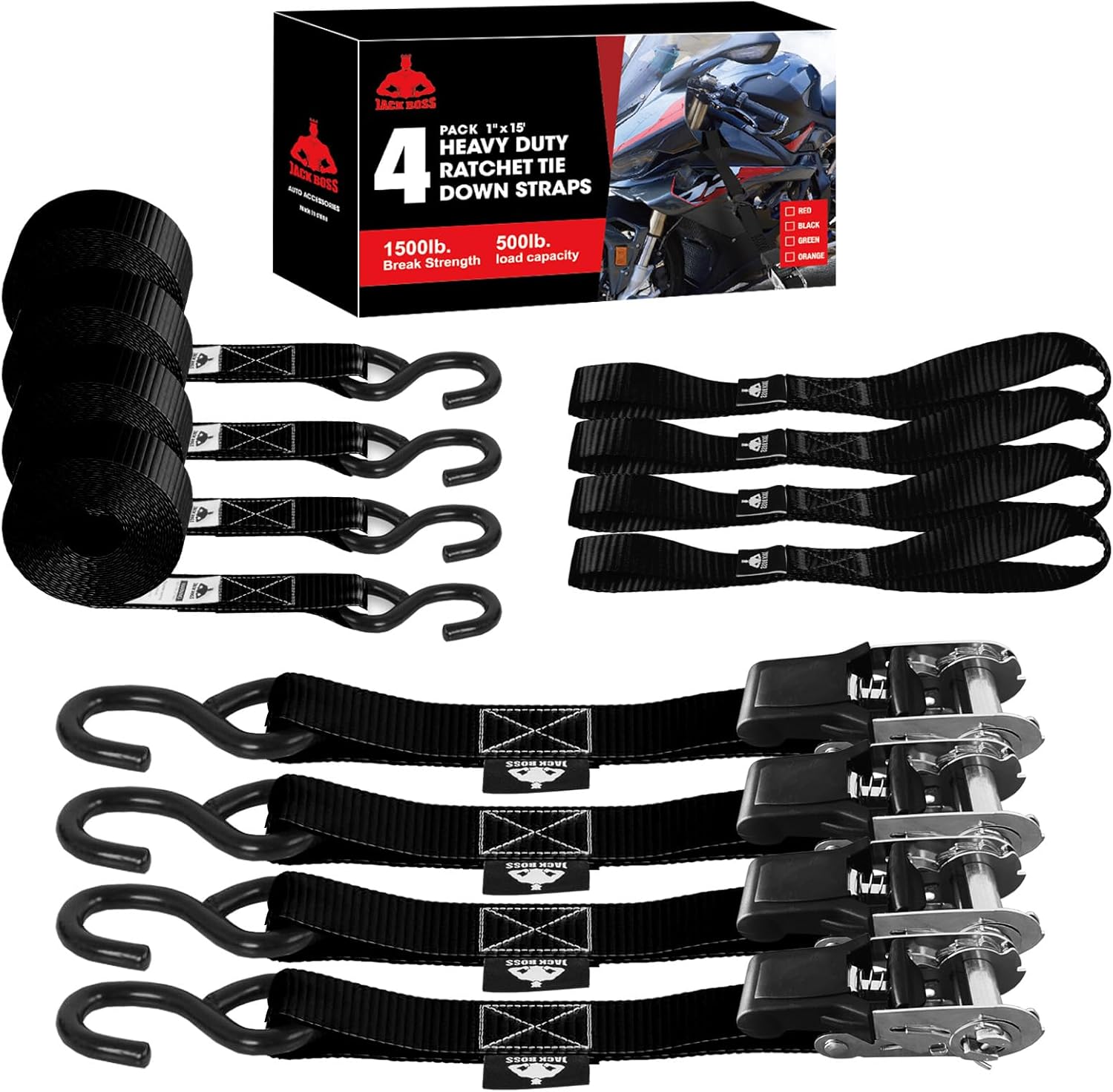Ratchet Cargo Tie Down Straps for B2B Sourcing